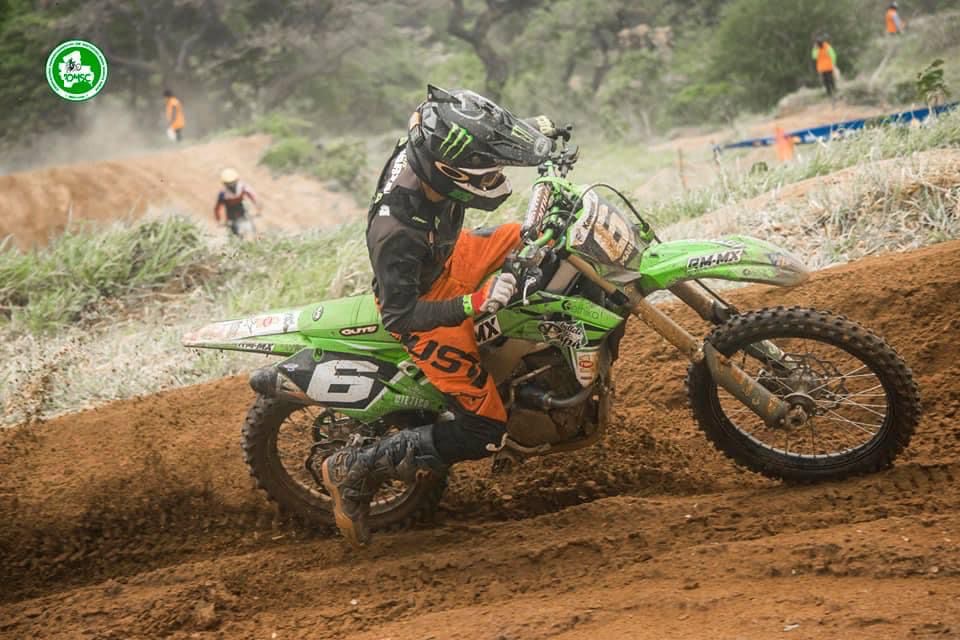 motocross physical training green bike
